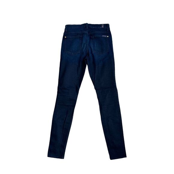 7 For All Mankind Women’s High Waist Skinny Jeans Size 28 - Picture 3 of 7